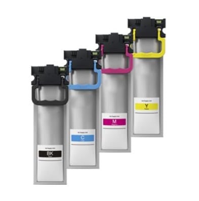 Epson Compatible T9441/T9442/T9443/T9444 Ink Cartridges Full Set - (Black, Cyan, Magenta, Yellow)
